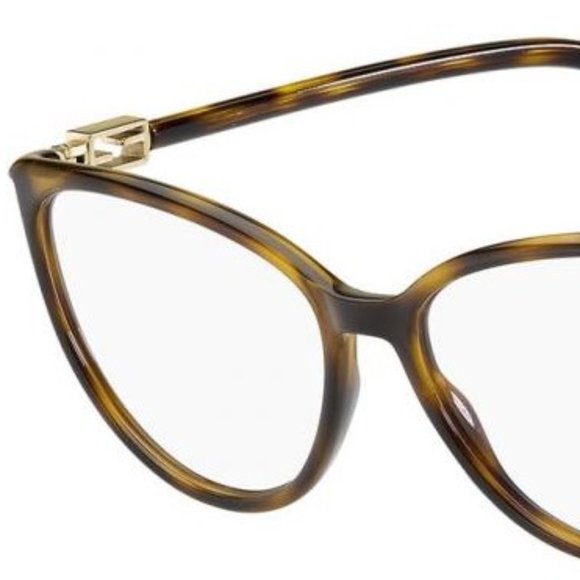 Fendi Accessories - FENDI Authentic Oval Dark Brown Eyeglasses